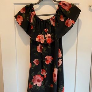 Wilfred off the shoulder knee length dress